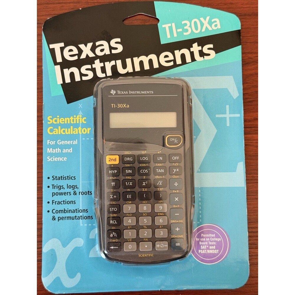 Texas Instruments TI-30Xa Scientific Calculator Battery Powered Brand New Sealed